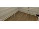Spacious pantry with wire shelving and hardwood floors offers ample storage at 367 W Amber Oak Dr # 53, Selma, NC 27576