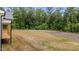 Expansive lawn area adjacent to the back patio, blending into a dense wooded area, providing a private and tranquil outdoor retreat at 225 Whistlers Cv, Louisburg, NC 27549