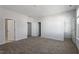 Bedroom with carpet, two closets, and access to bathroom at 207 Chesapeake Commons Street # 80, Garner, NC 27529
