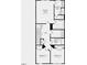 Floorplan of the second floor of the townhome at 289 Hank Way, Angier, NC 27501
