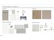 Selections from the design center for the kitchen, flooring, owner's bathroom and interior finishes at 103 W Star Foal Ln, Wendell, NC 27591