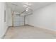 Clean garage, ready for parking and storage with opener visible at 953 Alma Railway Dr, Wake Forest, NC 27587