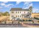 Large backyard with a deck, landscaping, and plenty of space for outdoor activities at 649 Riverwood Dr, Clayton, NC 27527
