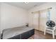 Bedroom with a queen-size bed and window coverings at 71 Nolan Ct, Lillington, NC 27546
