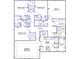 The floor plan shows the layout of the bedrooms, bathrooms, laundry, and bonus room at 100 Bold Dr, Youngsville, NC 27596