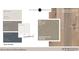 Interior paint and flooring selections featuring Robbins Nature's Canvas Gold and Dwellings Close Knit Moon Mist at 126 Harvest Ln, Pittsboro, NC 27312