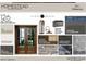 Selection of exterior materials and design elements for a new home construction at 126 Harvest Ln, Pittsboro, NC 27312