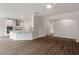Open-concept living area features a breakfast bar and seamless access to the kitchen at 90 Bold Dr, Youngsville, NC 27596