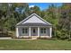 Front view of charming craftsman style home at 119 Water Ave, Wake Forest, NC 27587