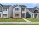 Charming two-story home with a landscaped yard and covered front entrance at 733 Portland Rose Dr, Knightdale, NC 27545