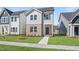 Charming two-story home with a landscaped yard and covered front entrance at 733 Portland Rose Dr, Knightdale, NC 27545