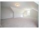 Spacious bonus room featuring carpet and overhead lighting at 76 Abingdon Farms Dr, Selma, NC 27576