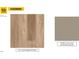 Image showcases flooring options of LVP and carpet selections for home interior design at 19 Longdale Dr, Graham, NC 27253