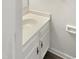 Small bathroom with a vanity and toilet at 7220 Shellburne Dr, Raleigh, NC 27612