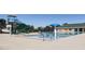 Community pool features a splash area, slides, and seating at , Pittsboro, NC 27312