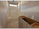 Bathroom featuring white shower/tub and gray cabinets with natural light from the high window at 182 Wilderness Trl, Smithfield, NC 27577