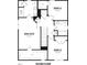Second floor floorplan featuring a main suite and two additional bedrooms at 24 S Mistflower St, Clayton, NC 27520