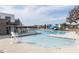Resort-style community pool offers relaxation and recreation opportunities for all residents at 123 Cottage Way, Pittsboro, NC 27312