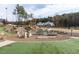 Natural playground offers a unique play experience for children in a safe and accessible environment at 123 Cottage Way, Pittsboro, NC 27312