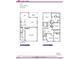 Detailed floor plan showcasing a 4-bedroom layout with a 2-car garage and covered patio at 66 Decatur Dr, Fuquay Varina, NC 27526