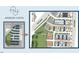 Site map illustrating the layout of this community with parks and private drives at 512 Gordon St # 1102, Durham, NC 27701