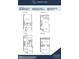 Detailed floor plan showcasing the layout of this home, including a rooftop terrace and garage at 512 Gordon St # 1102, Durham, NC 27701