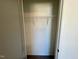 Interior of a storage closet featuring a wire rack for optimal organization at 199 Grand Griffon Way, Lillington, NC 27546