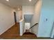 Stairway with hardwood steps at 199 Grand Griffon Way, Lillington, NC 27546
