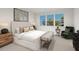 Bright bedroom featuring a king-size bed and ample natural light at 2122 Opulent Oaks Ln # 12, Durham, NC 27713