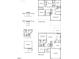 Two-story house floor plan with 4 bedrooms, 3.5 bathrooms, and a 3-car garage at 499 Glenkirk Pl # 101, Garner, NC 27529