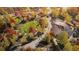 Stunning aerial view of the community park, showcasing walking paths and outdoor gathering spaces at 704 Chatham View Rd # 12, Cary, NC 27511