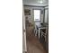 The dining room has space for a table with seating for six at 3027 Nc Highway 210, Smithfield, NC 27577