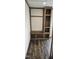 This mudroom boasts a hall tree with a bench and shelving for plenty of convenient storage space and organization at 3027 Nc Highway 210, Smithfield, NC 27577