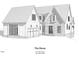 A rendering of the exterior of the Dover plan in Lot 9 Colby Crossing, Apex, North Carolina at 3325 Colby Chase Dr # 9, Apex, NC 27539