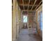 Stairway being constructed with exposed beams and new door at 3325 Colby Chase Dr # 9, Apex, NC 27539