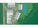 A detailed community map showcases lot locations, street names, and nearby amenities like a pond and green space at 2117 Opulent Oaks Ln # 15, Durham, NC 27713