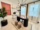 Stylish office with modern lighting, shelving, and a sleek desk at 2117 Opulent Oaks Ln # 15, Durham, NC 27713