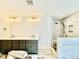 Bathroom features a double vanity, a countertop, and a walk-in shower at 2617 Silver Gate Ct, Wake Forest, NC 27587