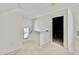 Hallway featuring modern railings and bright lighting at 2621 Silver Gate Ct, Wake Forest, NC 27587