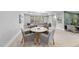 Finished basement with pool table, seating area, and wet bar at 7640 Falls Creek Ln, Raleigh, NC 27614