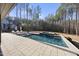 Resort-style pool with spa and plenty of sun at 7640 Falls Creek Ln, Raleigh, NC 27614