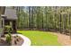 Beautiful backyard and wooded area behind the home at 330 Hidden Lake Dr, Youngsville, NC 27596