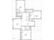 Upstairs floor plan displays layout of bedrooms and bathrooms at 3331 Colby Chase Dr # 8, Apex, NC 27539