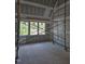 Unfinished room featuring an airy space with natural light, drywall and construction scaffolding at 3340 Colby Chase Dr # 2, Apex, NC 27539