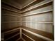 Walk-in pantry with ample shelving and storage space for an organized kitchen at 627 Georgetown Rd, Raleigh, NC 27608