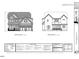 Scaled front and rear exterior elevations provide detailed architectural insights at 208 E Whitaker Mill Rd, Raleigh, NC 27608