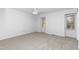 Bright bedroom with plush carpet, neutral paint, and double windows at 6413 English Oaks Dr, Raleigh, NC 27615