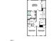 Upper floor with owner's bedroom, two additional bedrooms, and laundry at 2103 Lambert Rd # 62, Cary, NC 27519