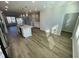 Modern kitchen with white cabinets, island, and stainless steel appliances at 2103 Lambert Rd # 62, Cary, NC 27519