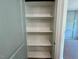 Bright closet with white shelving for optimal storage at 235 Grand Griffon Way, Lillington, NC 27546